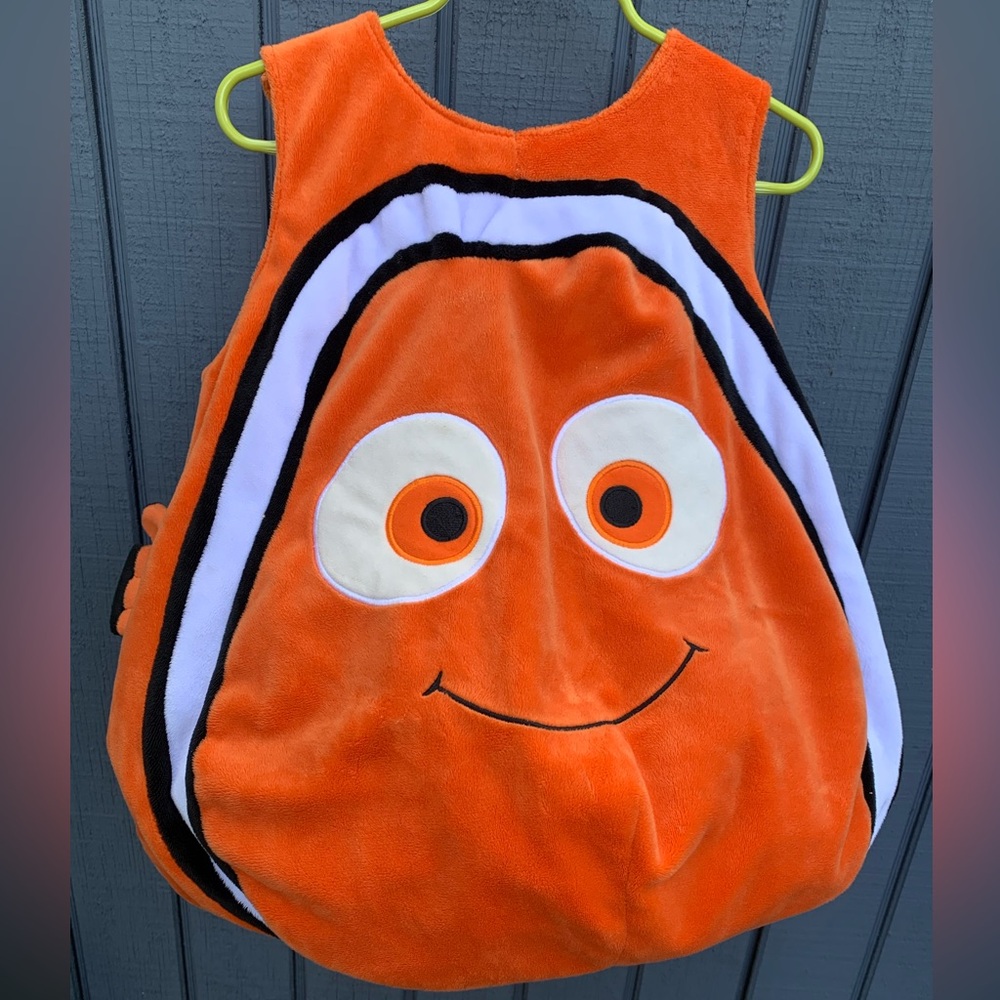 Disney Nemo Costume in Orange and Black NO HAT 12 months